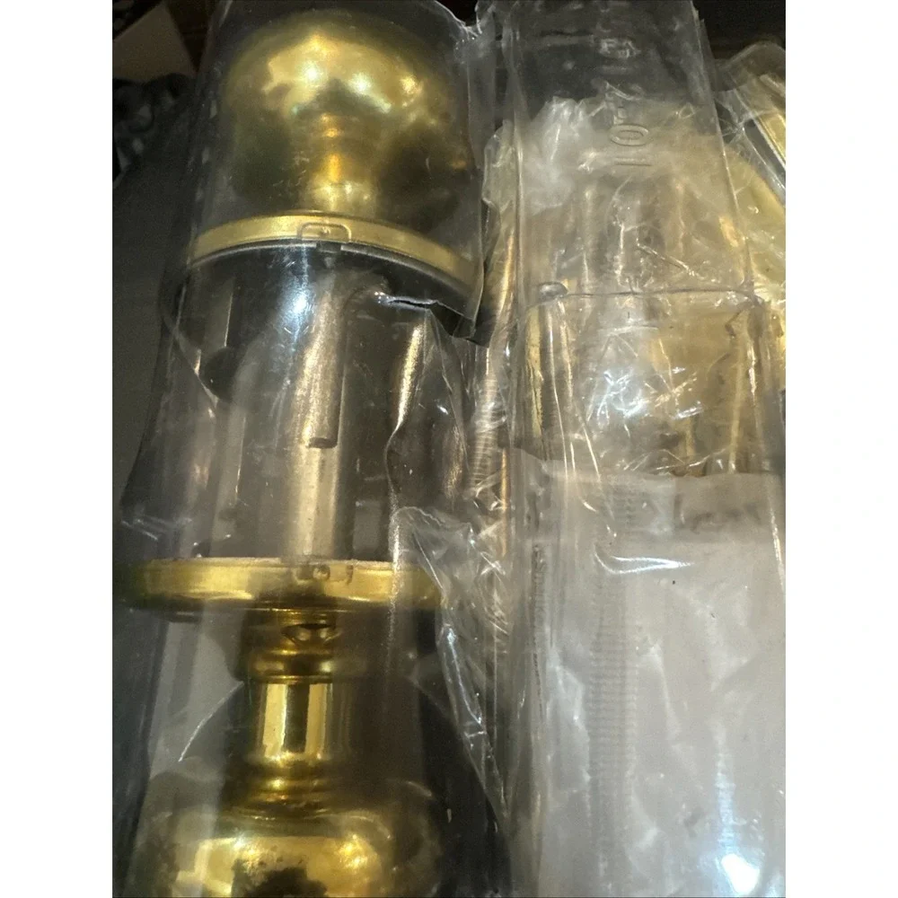 Kwikset Juno Keyed Entry Door Knob / Deadbolt Combo polished brass 991j 3 swt k4